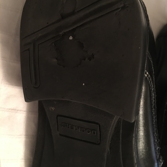 Dockers men’s black slip on loafer shoes size 10.5 - Picture 5 of 7